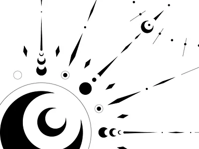 Graphic - Moonlit Halo graphic design