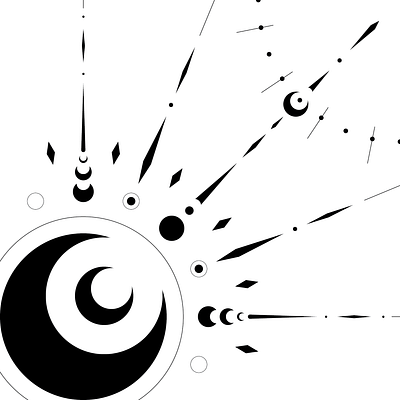 Graphic - Moonlit Halo graphic design