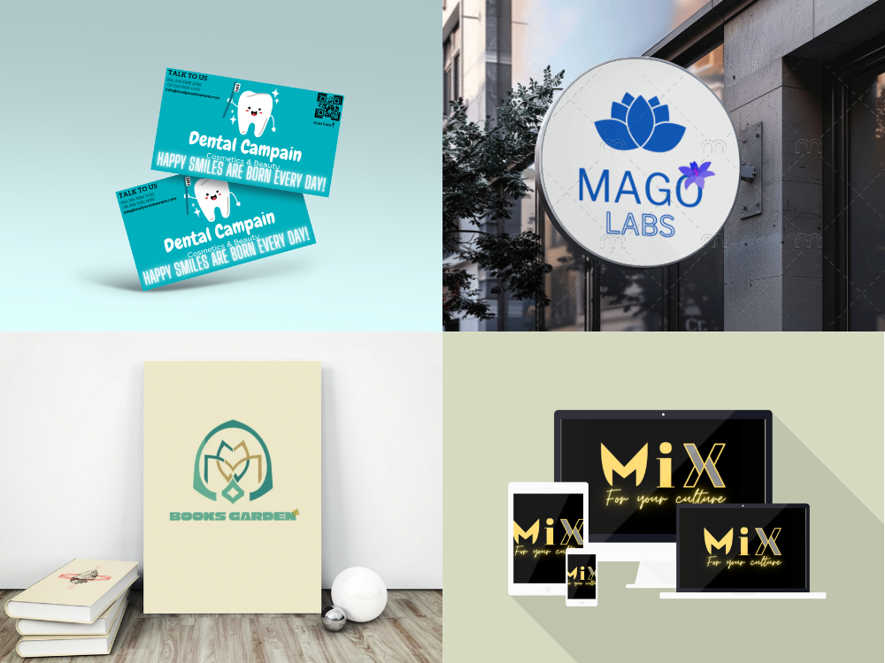 random designs branding graphic design logo mockups