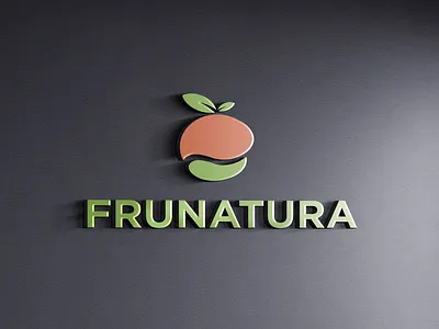 Frunatura Logo Mockup branding design logo mockup vector