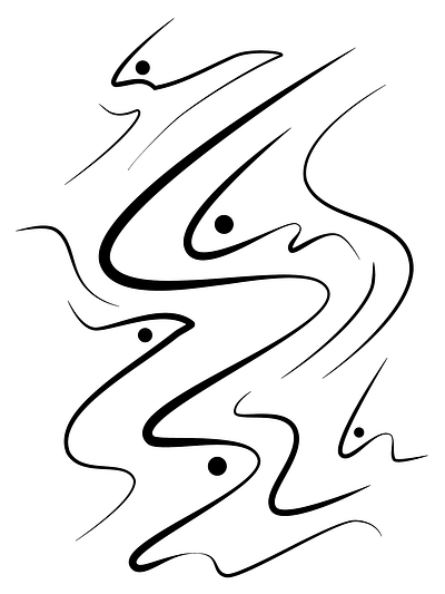 Poster - Sea of Ink graphic design