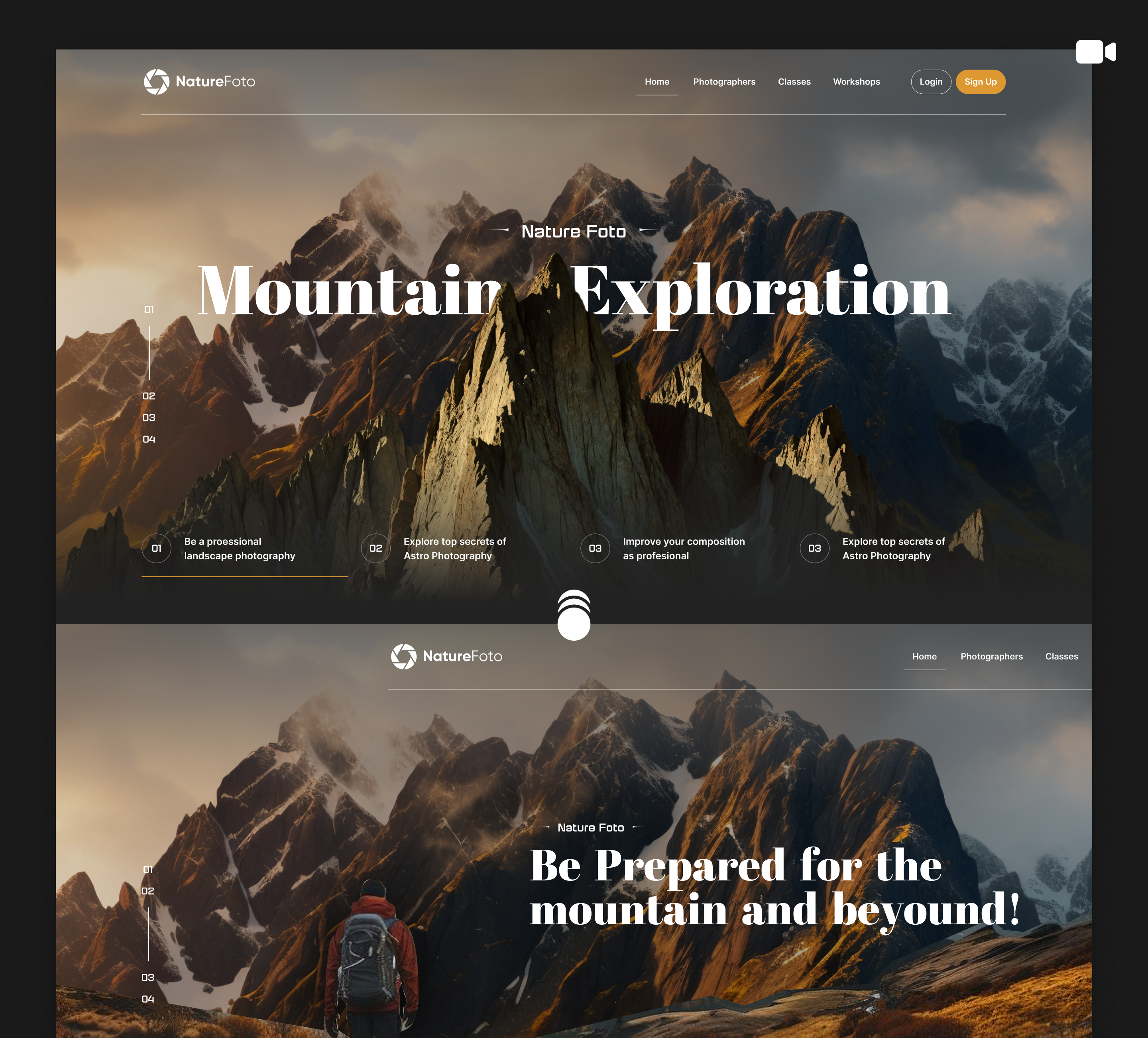 Scroll Animation figma interaction design motion graphics scroll animation ui web design
