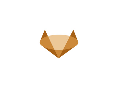 Fox logo mark (available) animal branding design for sale unused buy fox geometric icon illustration logo logodesign minimal shapes transparancy