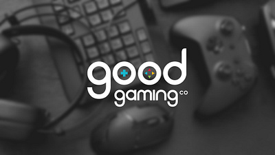 Good Gaming Co Logo design gaming illustration logo logomark typography vector