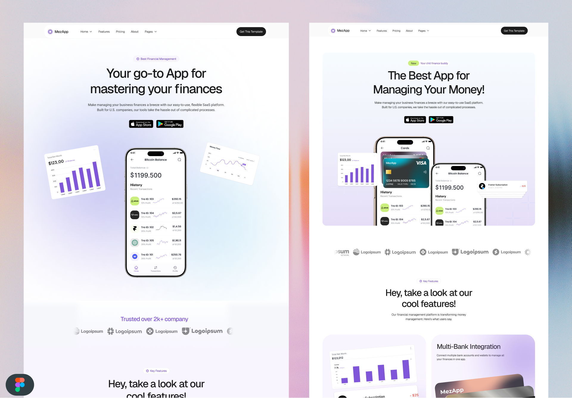 Example of Fast & Interactive Framer Websites