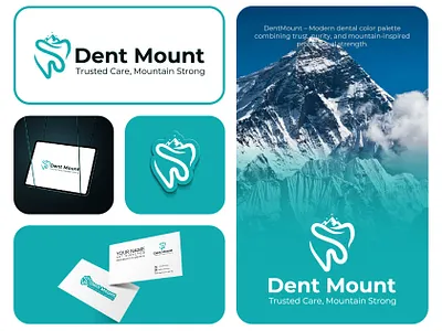 Dental logo design & brand identity guide clean logo creative tooth design dental branding dental clinic branding dental logo dental studio dental symbol dentist identity dentmount logo elegant clinic logo healthcare logo minimalist logo modern dental design mountain dental mountain inspired logo oral care logo professional logo smile care logo tooth logo trusted dental brand