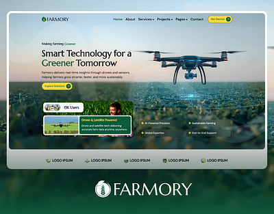 Farmory - Smart Agriculture Elementor Template Kit agriculture agriculture website agriculture website template agro agro website best agriculture website eco ecology farm food garden gardening lawn organic organic farm organic farm theme organic farm website organic farm website template ui vegetable
