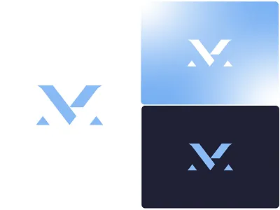 Letter M + Letter V logo mark accountant accountant logo bookkeeping brand branding corporate logo finance finance logo financial logo letter logo letter m letter m logo letter v letter v logo minimal logo modern logo mv logo mv monogram personal logo simple logo