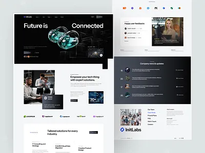 IT Solutions and Business UIUX Web Design Landing Page agency business business agency design it company website design it solution landing page software company website design ui ui and ux design ui ux designer uiux user experience ux ux design web design website design