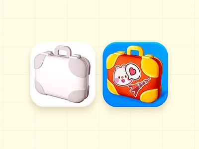 TripPuzzle - Game Icon 3d app design game icon graphic design icon illustration logo ui