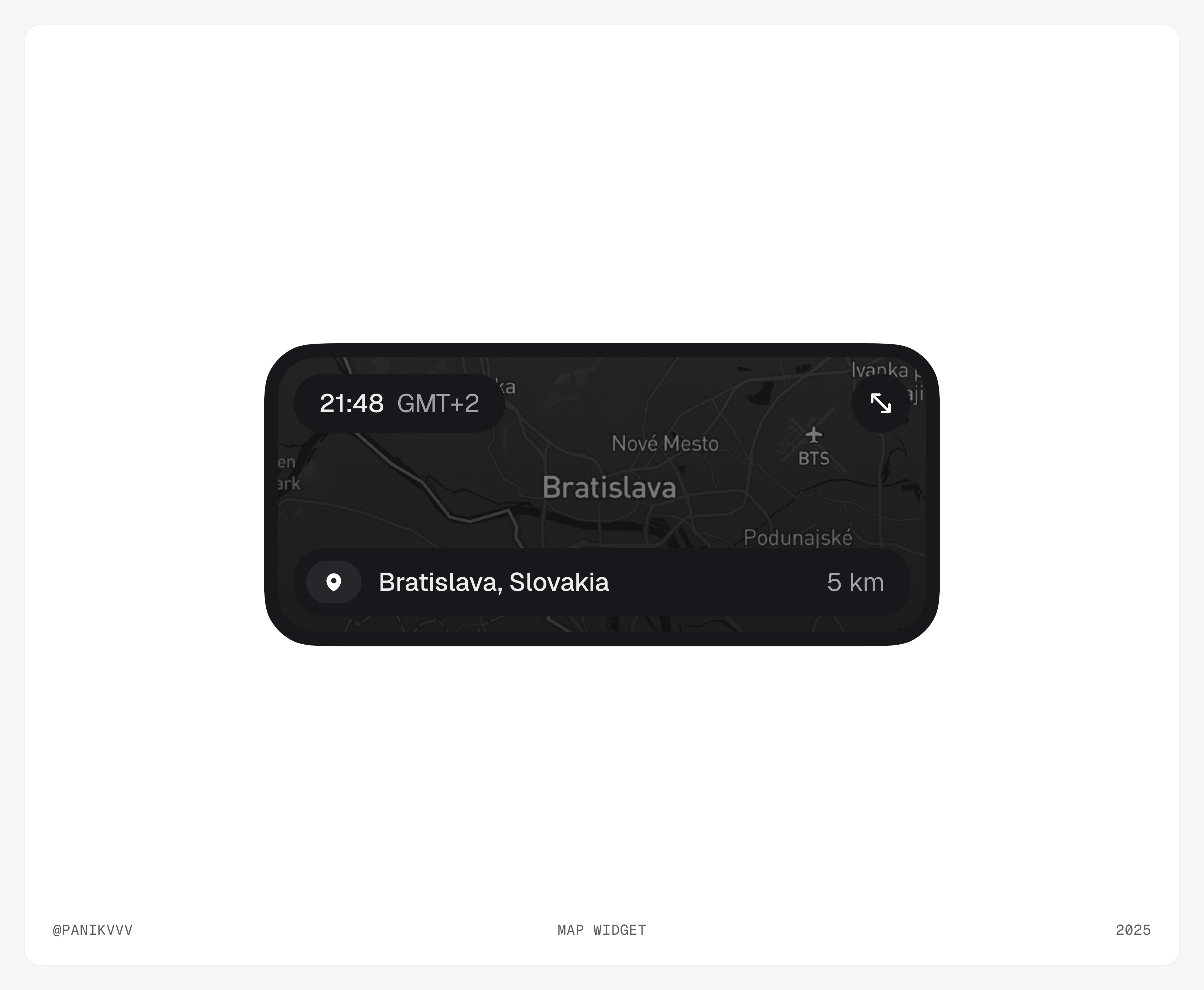 Map widget 🗺️ app design ios feature ios ios26 map mini map mobile app product design ui widget