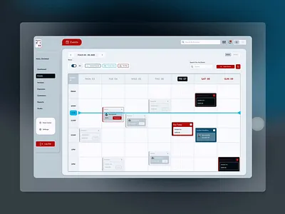 A clean, responsive calendar for PayVue. animation calendar calendar ui figma motion graphics saas ui ux web design