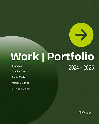 Work | Portfolio 2025 branding graphic design logo