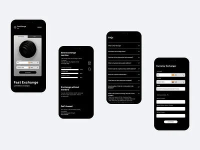 Fintech Crypto Mobile bank bitcoin crypto daily design exchange fintech logo mobile ui
