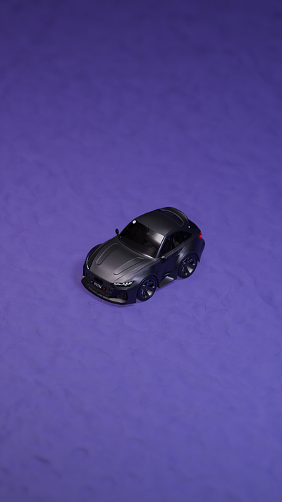 Audi RS6 Avant GT - Stylised Car 3d 3d render blender car design cars