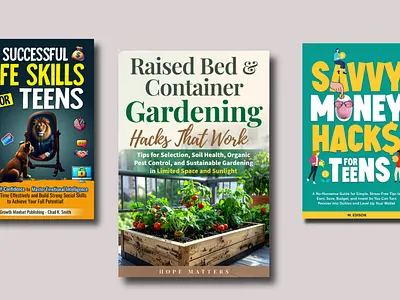 Self Help and How to Book Cover Design amazon book cover amazon kindle amazon kindle book cover book cover book cover design book cover designer designing book cover ebook cover ebook cover designing ebook publishing gardening book cover how to book cover indesign book cover money hack book cover photoshop book cover print design self help book cover design teen book