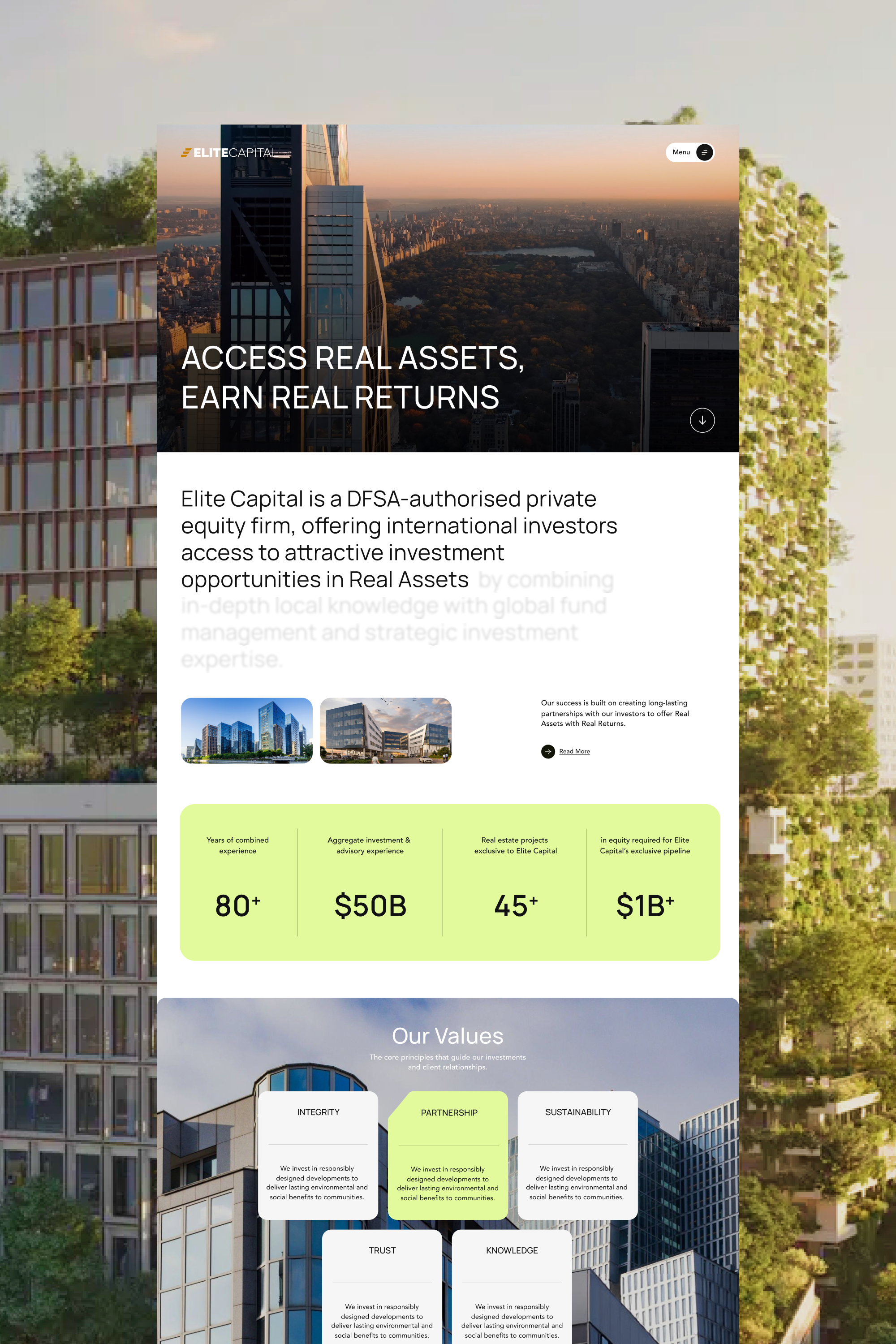 Real Estate Landing Page branding design designinspo designtrends figma figmadesign inspiration landingpage mockup ui uidesign webdesgin websitedesign