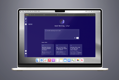 Prompt Engineering (AI Concept) - User Interface branding dashboard designer ui vector