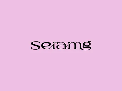 Seramg Wordmar logo ! branding creative logo creative wordmark logo design logo logo design minimal logo minimal wordmark logo modern logo modern wordmark logo monogram logo text logo wordmark logo