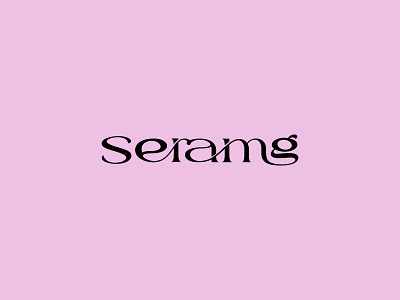 Seramg Wordmar logo ! branding creative logo creative wordmark logo design logo logo design minimal logo minimal wordmark logo modern logo modern wordmark logo monogram logo text logo wordmark logo