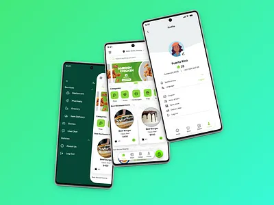 Gereb Delivery App app delivery ecommerce