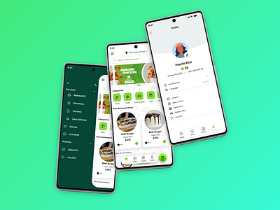 Gereb Delivery App app delivery ecommerce