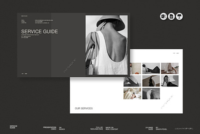 OXO | Service Guide Template 2026 brand guideline brand identity brand kit calendar canva template creative studio guideline guidelines latest guideline minimalist design modern guideline moodboard template portfolio presentation ppt template presentation template pricing guide service pricing guide service guide service guide template