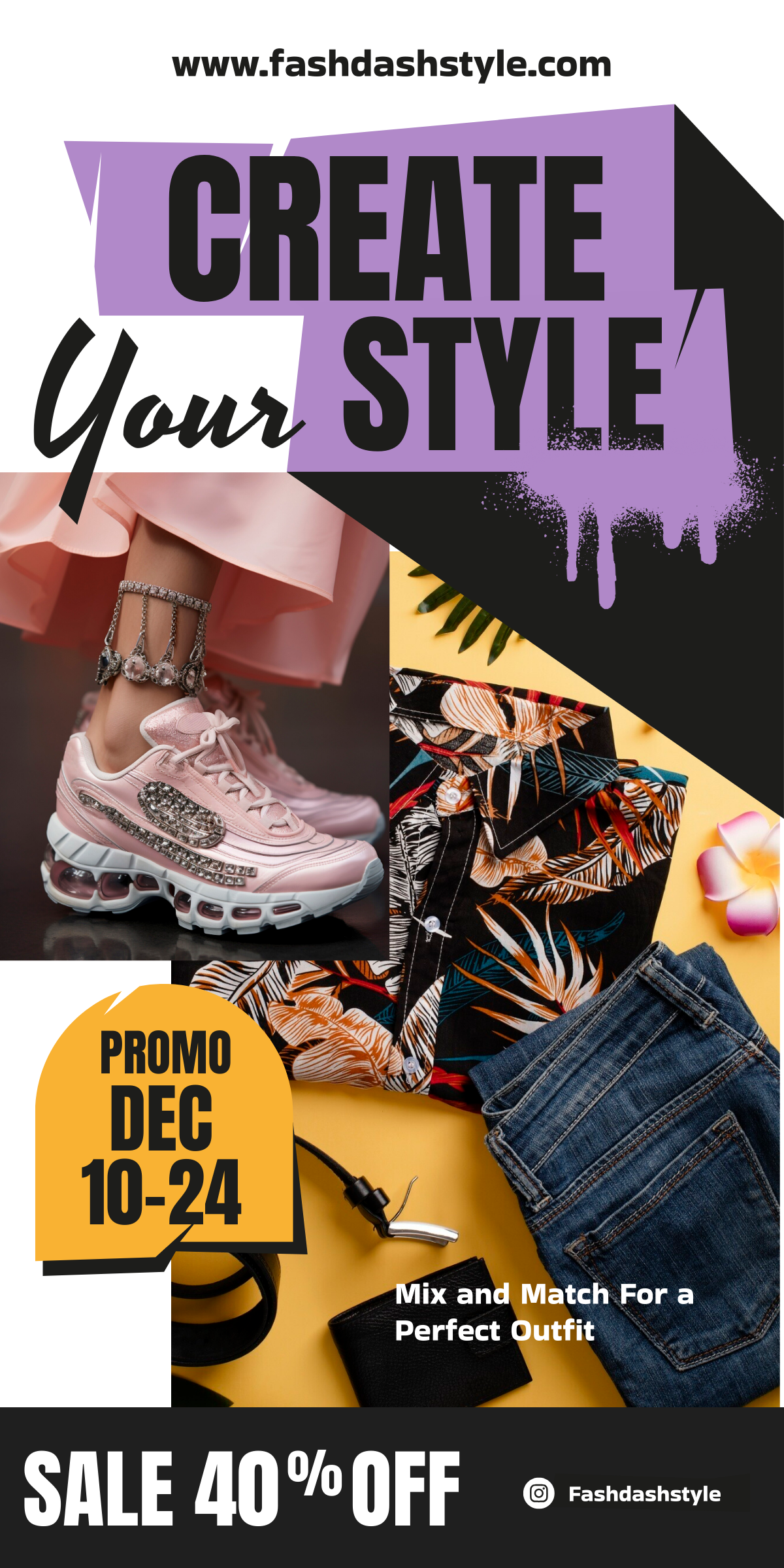 Example of Product Visuals And Content