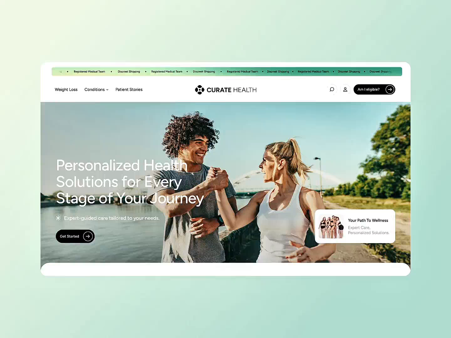 Example of Healthcare Provider Website
