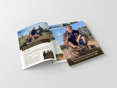 Hunting Brochure Design book design booklet catalog catalogue company profile design ebook design flyer flyer design handout design hunt hunter hunting brochure hunting brochure design indesign layout design lead magnet presentation design sales sheet design trifold white paper design