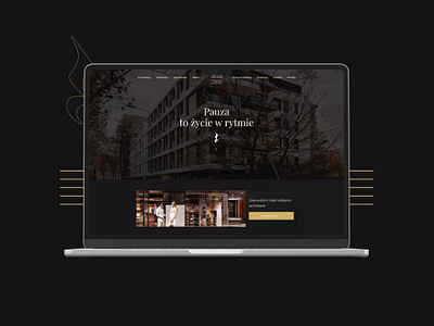 Pauza Ochota ui ux webdesign website