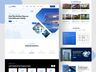 Real Estate Landing Page — Modern, Conversion-Driven Design agency apartment brokerage buy clean conversion home invest landing page lead generation minimal modern design property real estate realtor responsive sell ui ux web design