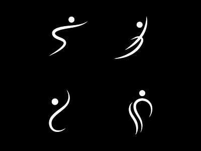 Gymnastics icons symbol design icon illustration logo symbol vector