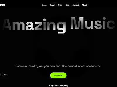 Sonance Headset flowmo animated starting kit animation flowmo motion graphics web design