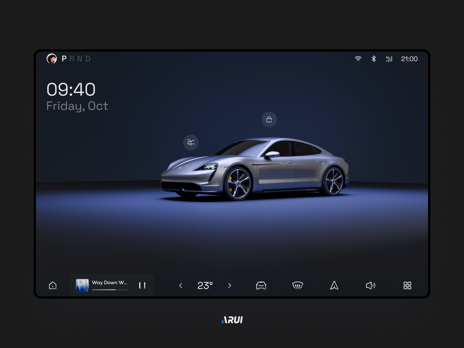 HMI conceptual design