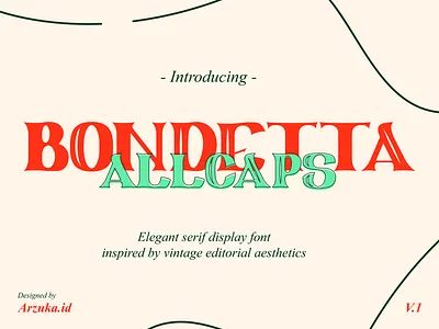 Bondetta – Elegant Serif Display (Demo) art deco font bold display font branding typeface classic typeface display typeface editorial font elegant font font demo font design font project gothic serif modern vintage ornamental serif poster design retro typography serif font title font type design uppercase font vintage font