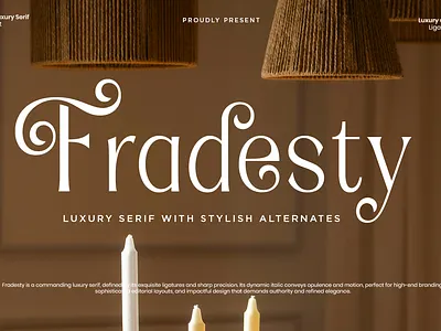 Fradesty - Luxury Serif With Stylish Alternates branding calssy design elegan elegant elegant font font fonts graphic design luxury luxury serif serif tpremium