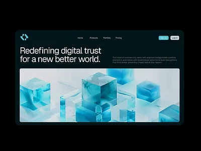 SaaS,Tech,Crypto,Cybersecurity Hero Section brand identity brand website crypto hero crypto logo branding full website hero section landing page product design saas hero tech hero website