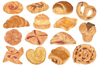 ペストリー水彩セット