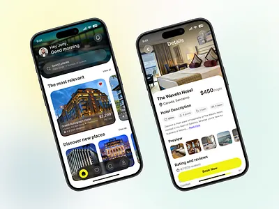 Hotel Booking Mobile App Concept appdesign appui booking management booking mobile app bookingapp cleanui designveli figmadesign hotel booking hotelapp hotelbooking minimaldesign mobile travel app mobileappdesign moderndesign reservation travelapp travelux uidesign uxdesign