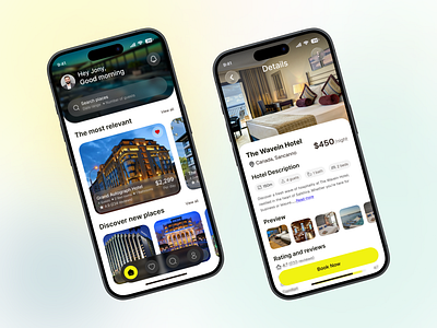 Hotel Booking Mobile App Concept appdesign appui booking management booking mobile app bookingapp cleanui designveli figmadesign hotel booking hotelapp hotelbooking minimaldesign mobile travel app mobileappdesign moderndesign reservation travelapp travelux uidesign uxdesign