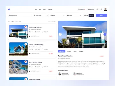 Property Details 3d app apps branding dashboard design graphic design illustration landing page logo motion graphics product design property realestate realtor ui vector web webapp website