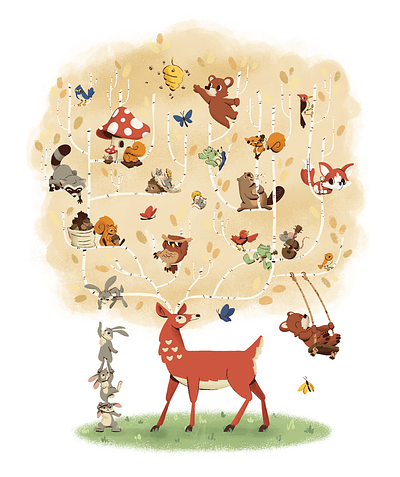 In the Neighborhood illustration