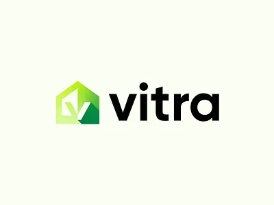 Vitra - logo design app logo brand identity branding business logo design logo logo design minimal logo