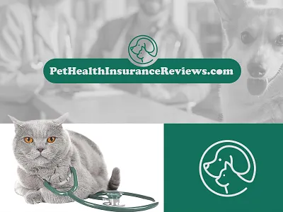 Logo Design for Pet Health Reviews brand branding design digital digital art graphic design health icon icon design iconic logo identity branding illustration insurance linear logo logo design minimal modern pet