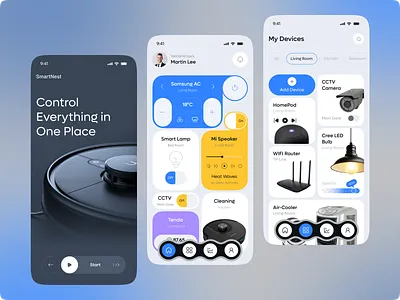 Smart Home Mobile App app app design app interfaces best app design design home lamp mobile app design mobile app ui mobile ui mobile ui design mobile ux modern ui smart smart home status ui ui design ui ux design ux