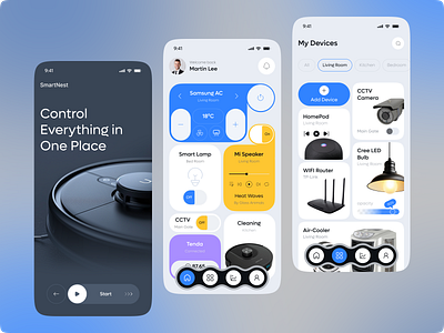 Smart Home Mobile App app app design app interfaces best app design design home lamp mobile app design mobile app ui mobile ui mobile ui design mobile ux modern ui smart smart home status ui ui design ui ux design ux