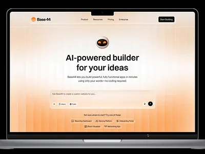 Ai powered website builder ai ai builder ai building ai chatbot ai powered app builder ai powered website builder ai web ai website ai website builder builder chatbot landing page product design tech landing page ui trends web design website builder website design website maker webtools