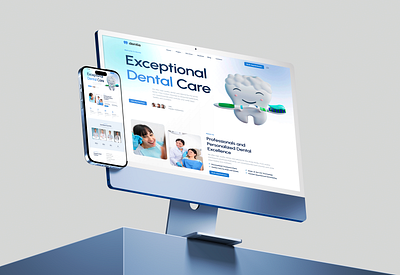 Dentist & Dental Clinic Website cleandesign clinicwebsite dentalwebsite dentistwebsite digitalsolutions doctorwebsite healthcarewebsite medicalwebdesign responsivedesign webdesign