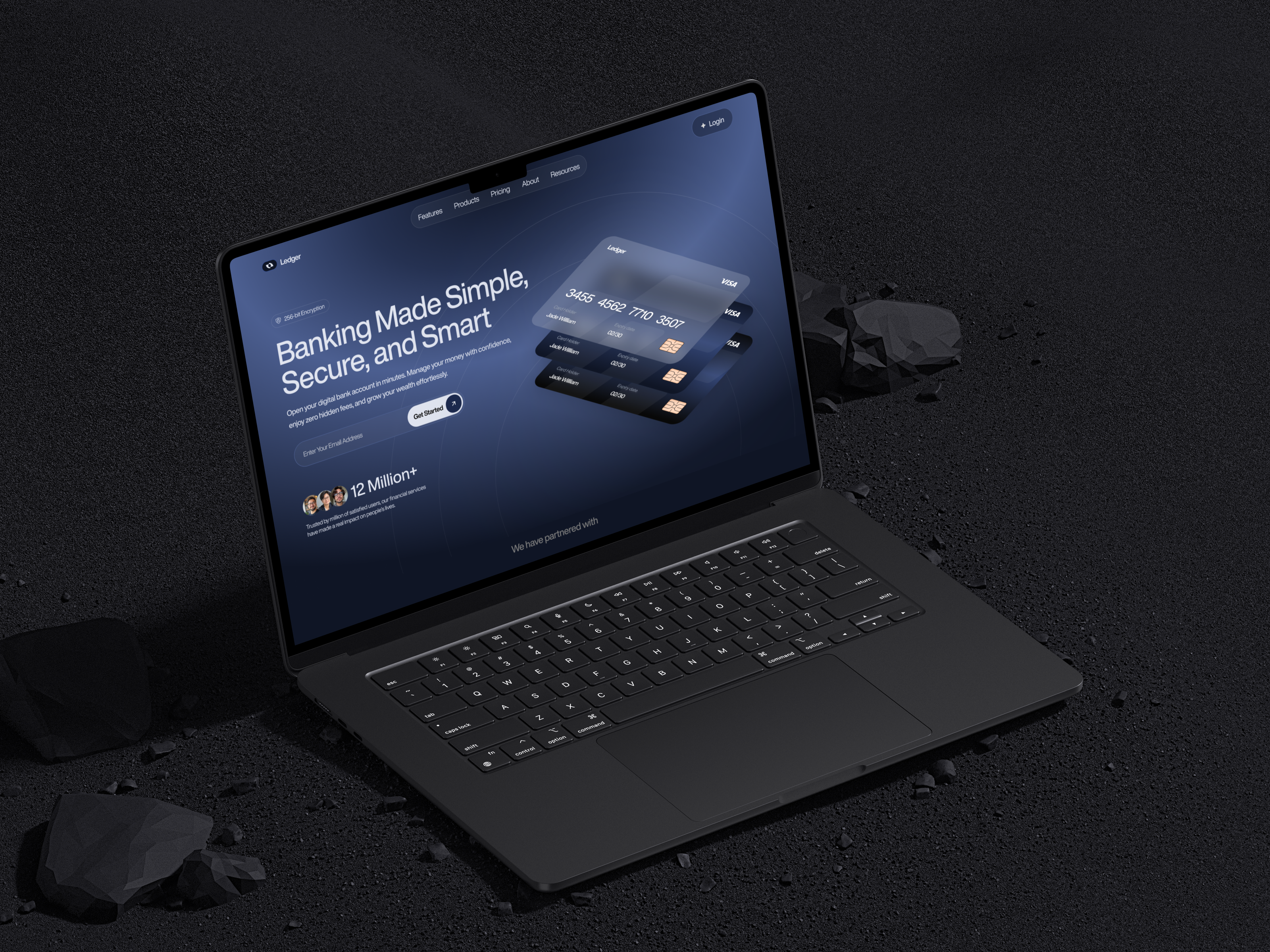 Ledger - SaaS Landing Page Design by Sujon Hossain for Artxis on Dribbble